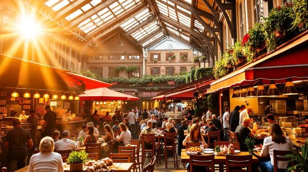 Top food courts à Lille pour une expérience gastronomique inoubliable