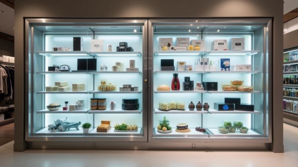 Vitrine murale réfrigérée : gagner de la place en magasin