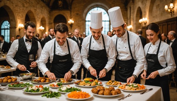 Top 5 traiteurs à lyon pour des événements mémorables